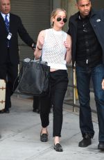 JENNIFER LAWRENCE at JFK Airport in New York 05/01/2015