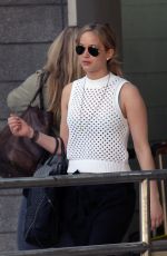 JENNIFER LAWRENCE at JFK Airport in New York 05/01/2015