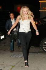 JENNIFER LAWRENCE Leaves An Evening with Judd Apatow in Los Angeles