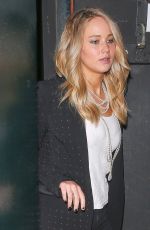 JENNIFER LAWRENCE Leaves An Evening with Judd Apatow in Los Angeles