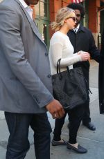 JENNIFER LAWRENCE Leaves Greenwich Hotel in Tribeca 05/02/2015