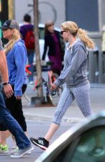 JENNIFER LAWRENCE Walks Her Dog Out in Montreal 05/51/2015