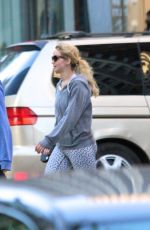 JENNIFER LAWRENCE Walks Her Dog Out in Montreal 05/51/2015