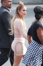 JENNIFER LOPEZ Arrives at American Idol Studio in Hollywood 05/06/2015