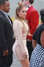 JENNIFER LOPEZ Arrives at American Idol Studio in Hollywood 05/06/2015