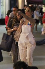 JENNIFER LOPEZ at Quattro Gastronomia Restaurant in Miami
