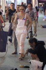 JENNIFER LOPEZ at Quattro Gastronomia Restaurant in Miami