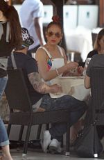 JENNIFER LOPEZ at Quattro Gastronomia Restaurant in Miami
