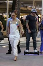 JENNIFER LOPEZ at Quattro Gastronomia Restaurant in Miami