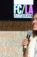 JESSICA ALBA at Fast Company LA Creativity Counter Conference in Los Angeles