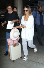 JESSICA ALBA at Los Angeles International Airport 05/28/2015