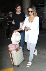 JESSICA ALBA at Los Angeles International Airport 05/28/2015