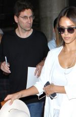JESSICA ALBA at Los Angeles International Airport 05/28/2015