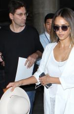 JESSICA ALBA at Los Angeles International Airport 05/28/2015
