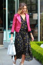 JESSICA ALBA at Melrose Gallery Furniture Showroom in West Hollywood