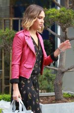 JESSICA ALBA at Melrose Gallery Furniture Showroom in West Hollywood