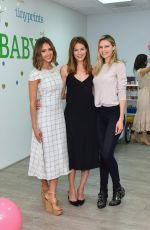 JESSICA ALBA at Tiny Prints and baby2baby Mother