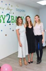 JESSICA ALBA at Tiny Prints and baby2baby Mother