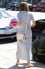JESSICA ALBA Heading to a Birthday Party in West Hollywood