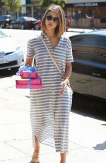 JESSICA ALBA Heading to a Birthday Party in West Hollywood