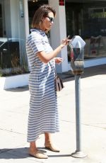 JESSICA ALBA Heading to a Birthday Party in West Hollywood