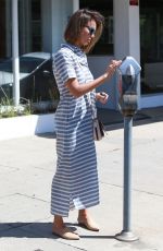JESSICA ALBA Heading to a Birthday Party in West Hollywood