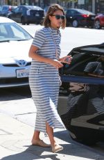 JESSICA ALBA Heading to a Birthday Party in West Hollywood