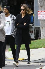 JESSICA ALBA Out and About in Beverly Hills 05/13/2015