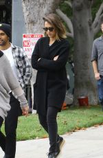 JESSICA ALBA Out and About in Beverly Hills 05/13/2015