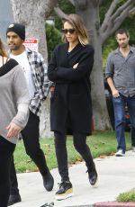 JESSICA ALBA Out and About in Beverly Hills 05/13/2015