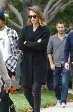 JESSICA ALBA Out and About in Beverly Hills 05/13/2015