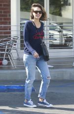 JESSICA ALBA Out and About in Beverly Hills 05/25/2015