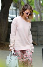 JESSICA ALBA Out and About in Los Angeles 05/08/2015