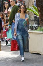 JESSICA ALBA Out Shopping in Los Angeles 05/17/2015