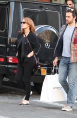 JESSICA CHASTION Out and About in Soho 05/03/2015
