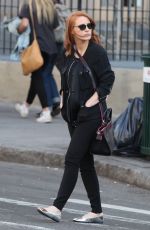 JESSICA CHASTION Out and About in Soho 05/03/2015