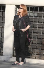 JESSICA CHASTION Out and About in Soho 05/03/2015