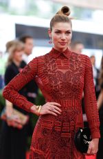 JESSICA HART at MET Gala 2015 in New York