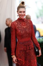 JESSICA HART at MET Gala 2015 in New York