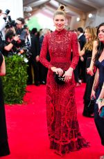 JESSICA HART at MET Gala 2015 in New York