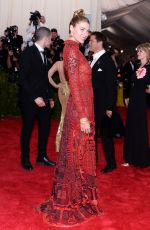 JESSICA HART at MET Gala 2015 in New York