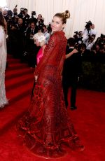JESSICA HART at MET Gala 2015 in New York