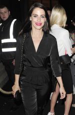 JESSICA LOWNDES Arrives at Mahiki Nightclub in London 05/24/2015