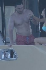 JESSICA LOWNDES in Bikini at a Boat in Cannes 05/18/2015