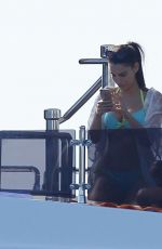 JESSICA LOWNDES in Bikini at a Boat in Cannes 05/18/2015