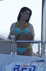 JESSICA LOWNDES in Bikini at a Boat in Cannes 05/18/2015