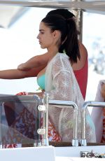 JESSICA LOWNDES in Bikini Top Out and About in Cannes