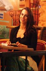 JESSICA LOWNDES Out for Dinner in Cannes 05/22/2015