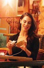 JESSICA LOWNDES Out for Dinner in Cannes 05/22/2015