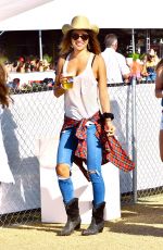 JESSICA SZOHR at Stagecoach Country Music Festival in Indio